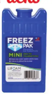 Ocean State Job Lot Freez Pak Reusable Mini Ice Pack 8 oz offer