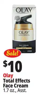 Ocean State Job Lot Olay Total Effects 7-In-1 Day Cream 1.7 oz offer