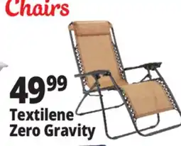 Ocean State Job Lot Reclining Zero Gravity Chair offer