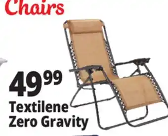 Ocean State Job Lot Reclining Zero Gravity Chair offer
