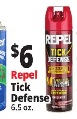 Ocean State Job Lot Repel Tick Defense Aerosol Spray 6.5 oz offer