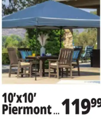 Ocean State Job Lot Piermont 10'x10' One-Touch Instant Gazebo offer