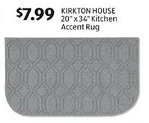 Aldi Kirkton house kitchen accent rug offer