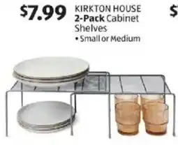Aldi Kirkton house cabinet shelves offer