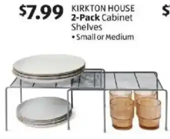 Aldi Kirkton house cabinet shelves offer
