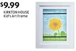 Aldi Kirkton house kid's art frame offer