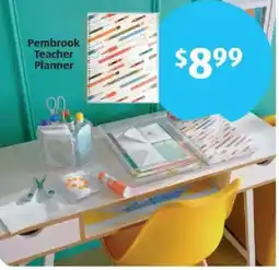 Aldi Pembrook teacher planner offer