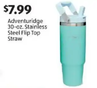 Aldi Adventuridge stainless steel flip top straw offer