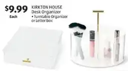 Aldi Kirkton house desk organizer offer