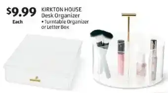 Aldi Kirkton house desk organizer offer
