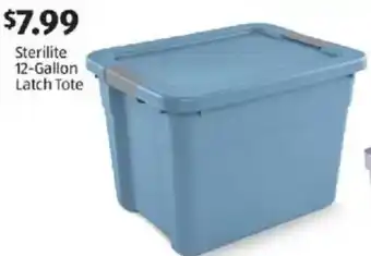 Aldi Sterilite latch tote offer