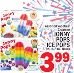 C Town JONNY POPS ICE POPS offer