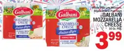C Town GALBANI MOZZARELLA CHEESE offer