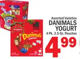 C Town DANIMALS YOGURT offer