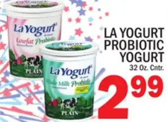 C Town LA YOGURT PROBIOTIC YOGURT offer