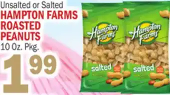 C Town HAMPTON FARMS ROASTED PEANUTS offer