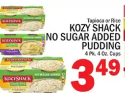 C Town KOZY SHACK NO SUGAR ADDED PUDDING offer