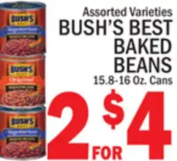 C Town BUSH'S BEST BAKED BEANS offer