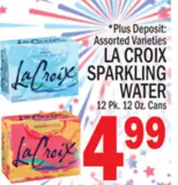 C Town LA CROIX SPARKLING WATER offer