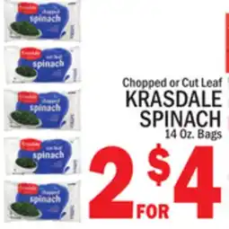 C Town KRASDALE SPINACH offer