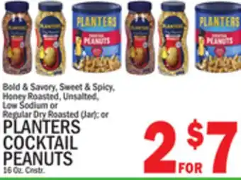 C Town PLANTERS COCKTAIL PEANUTS offer