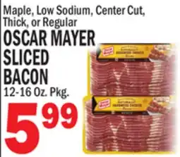 C Town OSCAR MAYER SLICED BACON offer