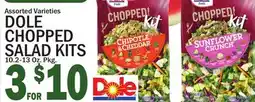 C Town DOLE CHOPPED SALAD KITS offer
