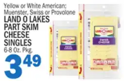 C Town LAND O LAKES PART SKIM CHEESE SINGLES offer