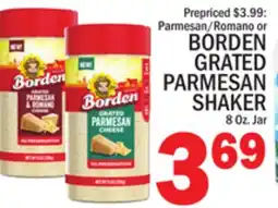 C Town BORDEN GRATED PARMESAN SHAKER offer