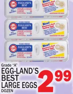 C Town EGG-LAND'S BEST LARGE EGGS offer