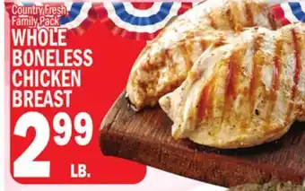 C Town WHOLE BONELESS CHICKEN BREAST offer