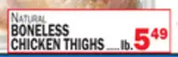 C Town BONELESS CHICKEN THIGHS offer