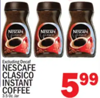 C Town NESCAFE CLASICO INSTANT COFFEE offer