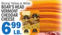 C Town BOAR'S HEAD VERMONT CHEDDAR CHEESE offer