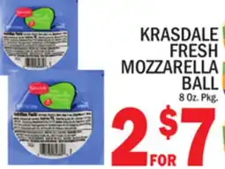 C Town KRASDALE FRESH MOZZARELLA BALL offer