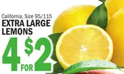 C Town EXTRA LARGE LEMONS offer