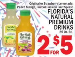 C Town FLORIDA'S NATURAL PREMIUM DRINKS offer
