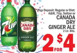 C Town CANADA DRY GINGER ALE offer
