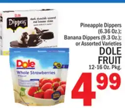 C Town DOLE FRUIT 12-16 Oz. Pkg offer