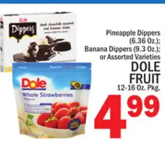 C Town DOLE FRUIT 12-16 Oz. Pkg offer
