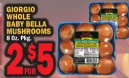 C Town GIORGIO WHOLE BABY BELLA MUSHROOMS offer