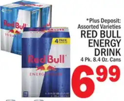C Town RED BULL ENERGY DRINK offer