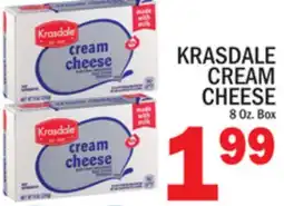 C Town KRASDALE CREAM CHEESE offer