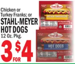 C Town STAHL-MEYER HOT DOGS offer