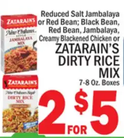 C Town ZATARAIN'S DIRTY RICE MIX offer