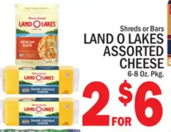 C Town LAND O LAKES ASSORTED CHEESE offer