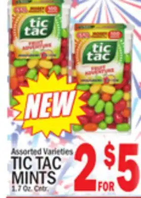 C Town TIC TAC MINTS offer