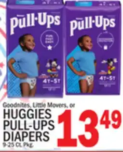 C Town HUGGIES PULL-UPS DIAPERS offer