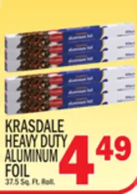 C Town KRASDALE HEAVY DUTY ALUMINUM FOIL offer