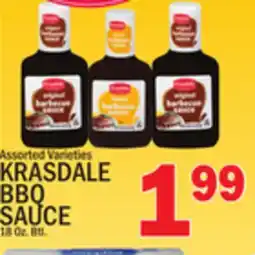 C Town KRASDALE BBQ SAUCE offer